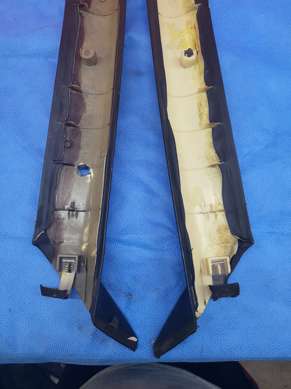 LHD, RHD A Pillar Pair (Holes) FD0168161 FF0168171 Mazda Rx7 FD3S FD S3b3apair