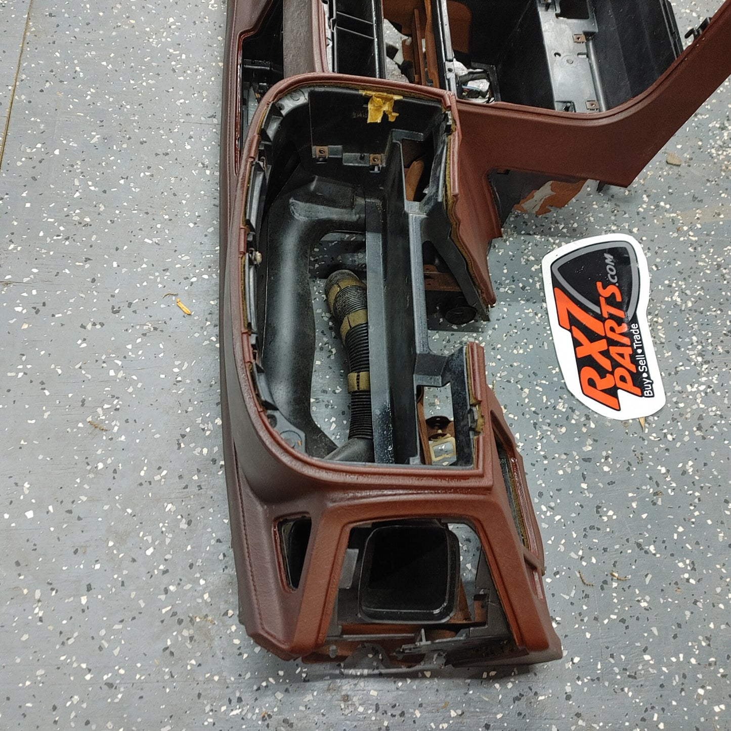 LHD RX7 FC Maroon Dashboard  FC Mazda Rx7 FC3S FC db/6