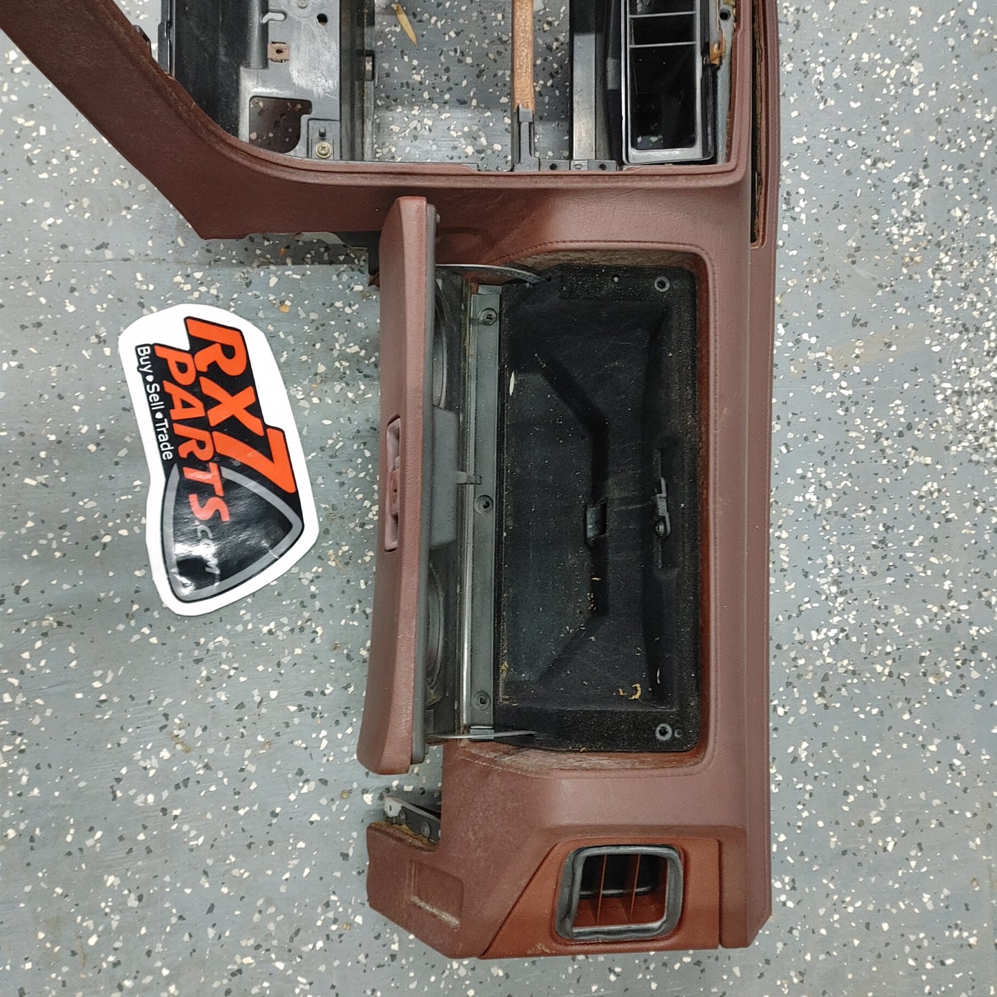 LHD RX7 FC Maroon Dashboard  FC Mazda Rx7 FC3S FC DB/4