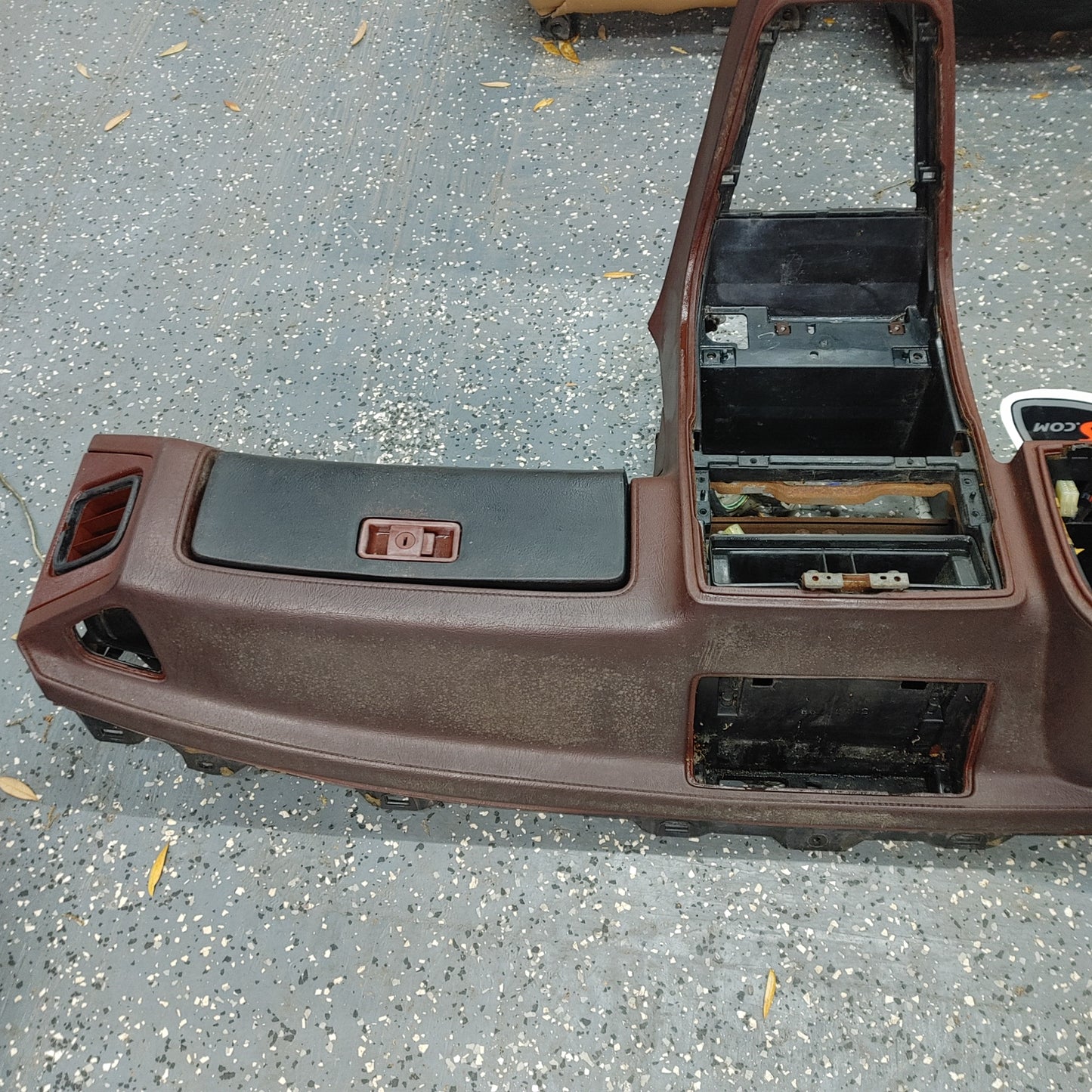 LHD RX7 FC Maroon/Black Dashboard FC Mazda Rx7 FC3S FC DB/7