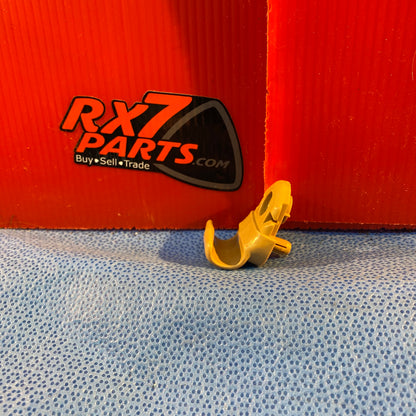 LHD, RHD Sun Visor Clip : Tan : Clean : Plastic   Mazda Rx7 FD3S FD S4B4SVC - RX7Parts