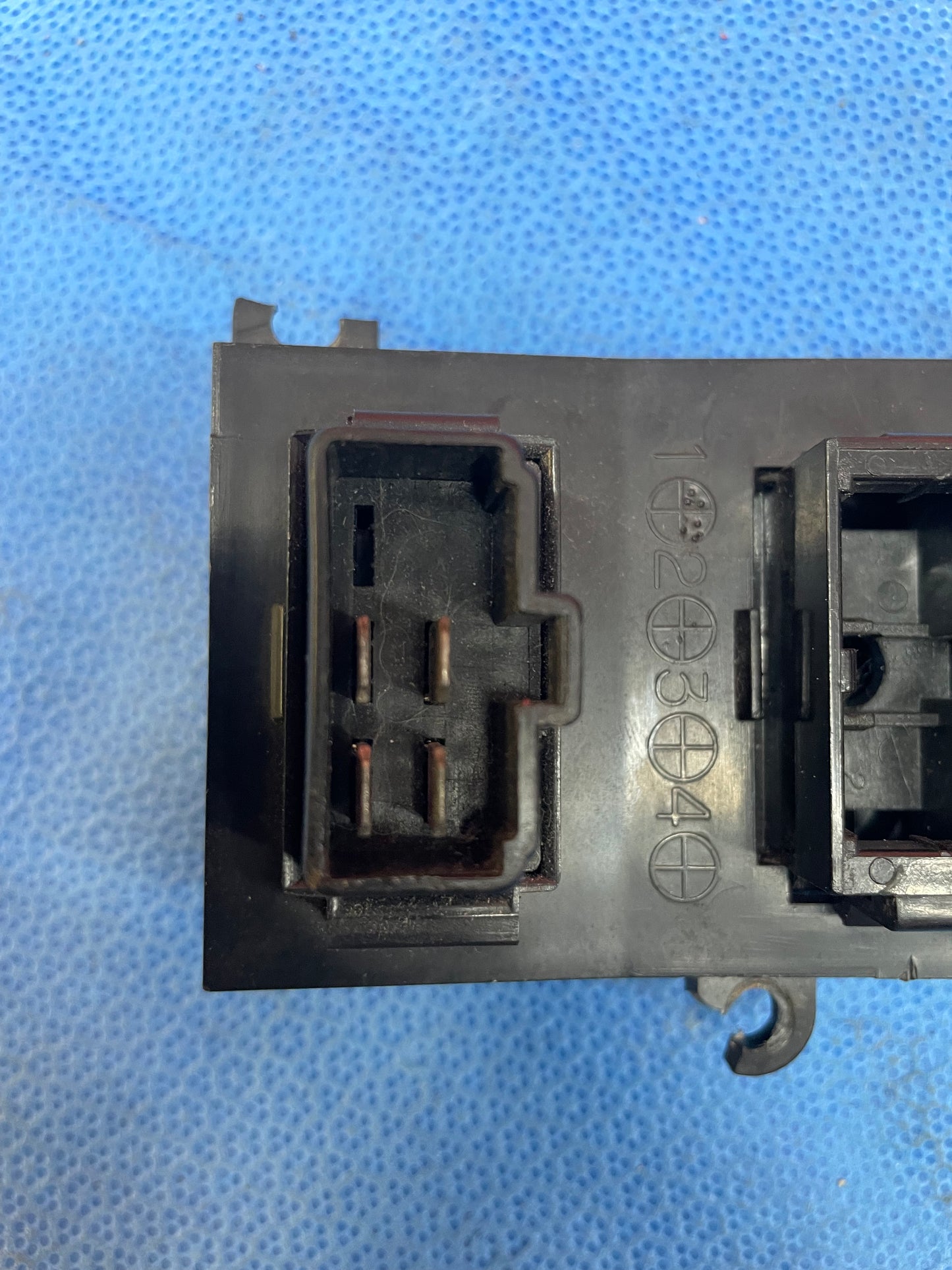 LHD Switch Panel with Fog light switch defroster and blank switch for toggle FD01 66 468 Mazda Rx7 FD3S FD S4B1FLSP