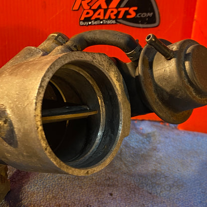 LHD, RHD Double Throttle Aluminum Intake Pipe with Actuator   Mazda Rx7 FD3S FD S6B18/8
