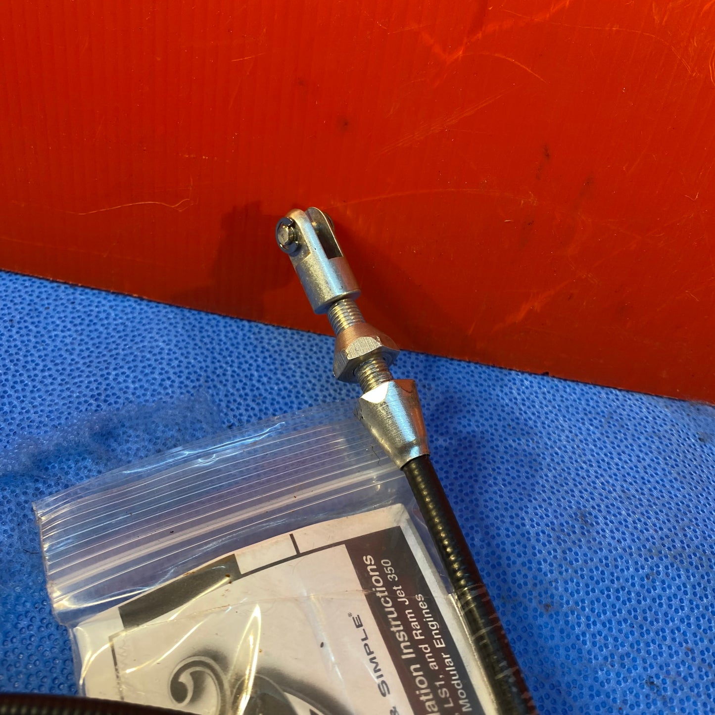 Lokar 36 Inch Throttle Cable   S7B9/9