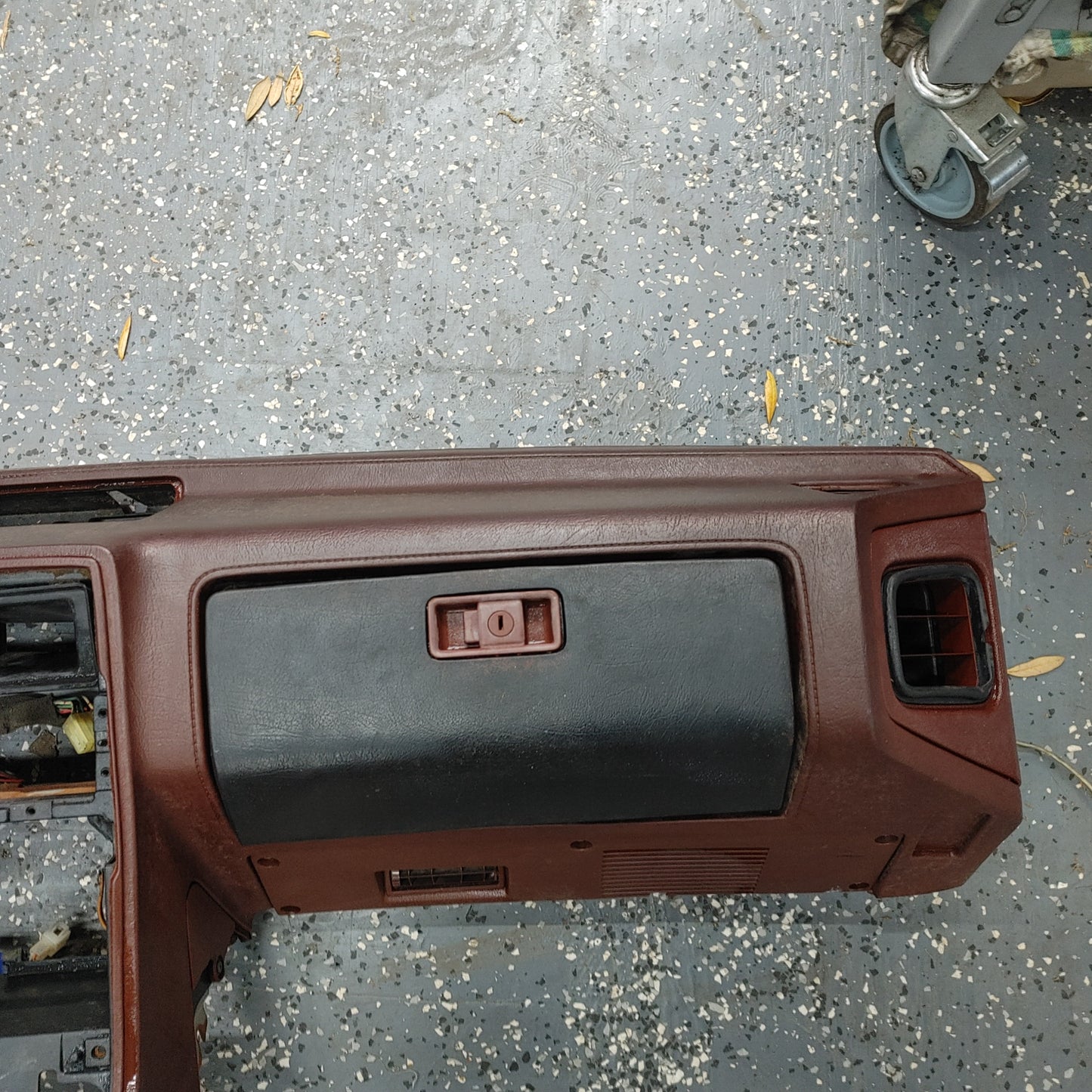 LHD RX7 FC Maroon/Black Dashboard FC Mazda Rx7 FC3S FC DB/7