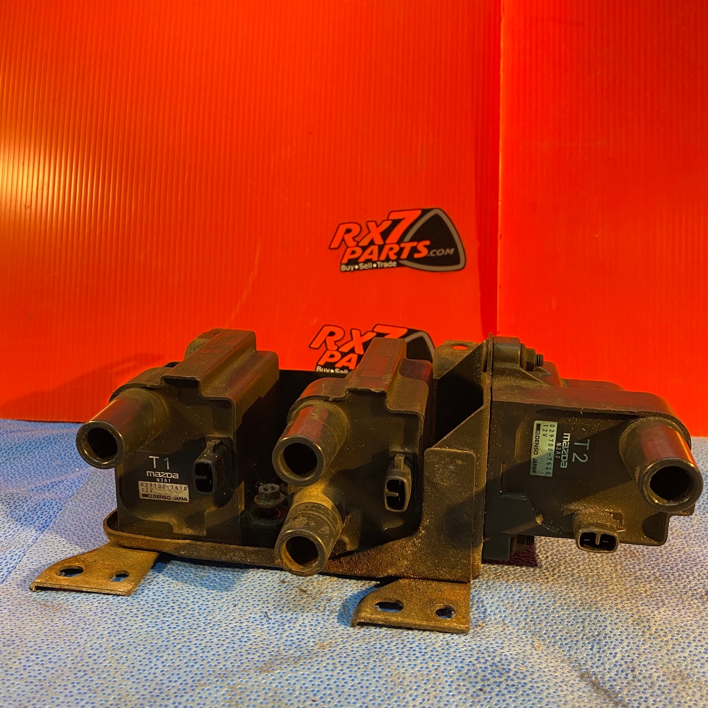 LHD, RHD Ignition Coil Pack Set Assembly Mazda Rx7 FD3S FD S6B2IGN ...