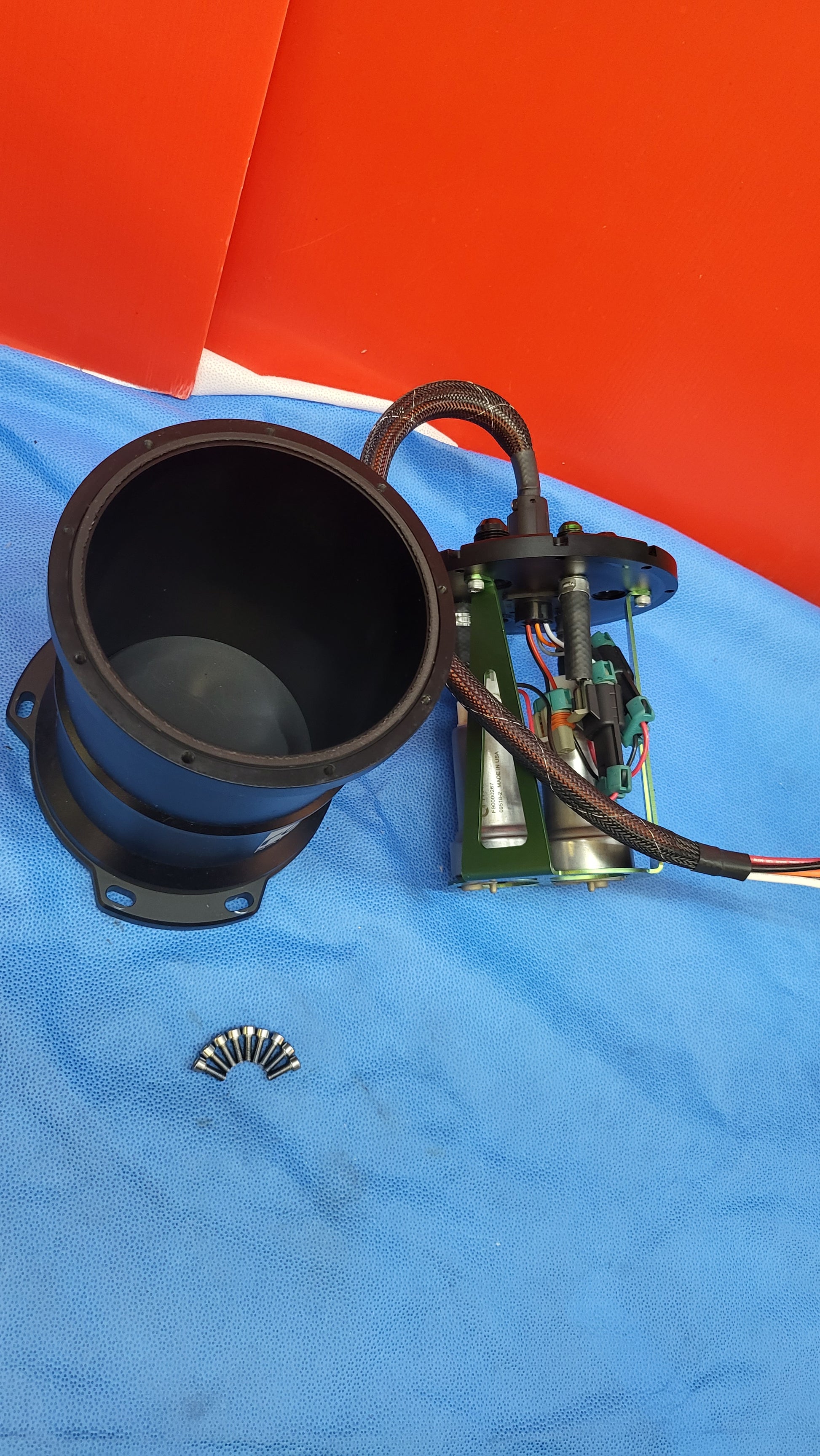 Radium MULTI-PUMP FUEL SURGE TANK, DUAL PUMPS INCLUDED Mazda Rx7 FD3S FD - RX7Parts