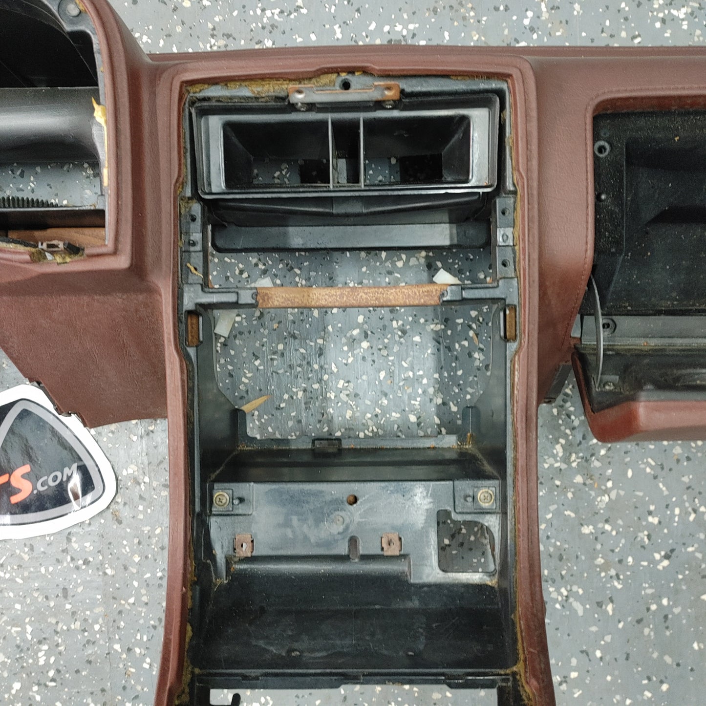 LHD RX7 FC Maroon Dashboard  FC Mazda Rx7 FC3S FC DB/4