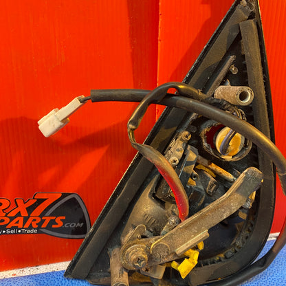 LHD Right Outer Door Handle/Latch with Key Harness (No LED on Harness) Mazda Rx7 FD3S FD S4B12RODHWH