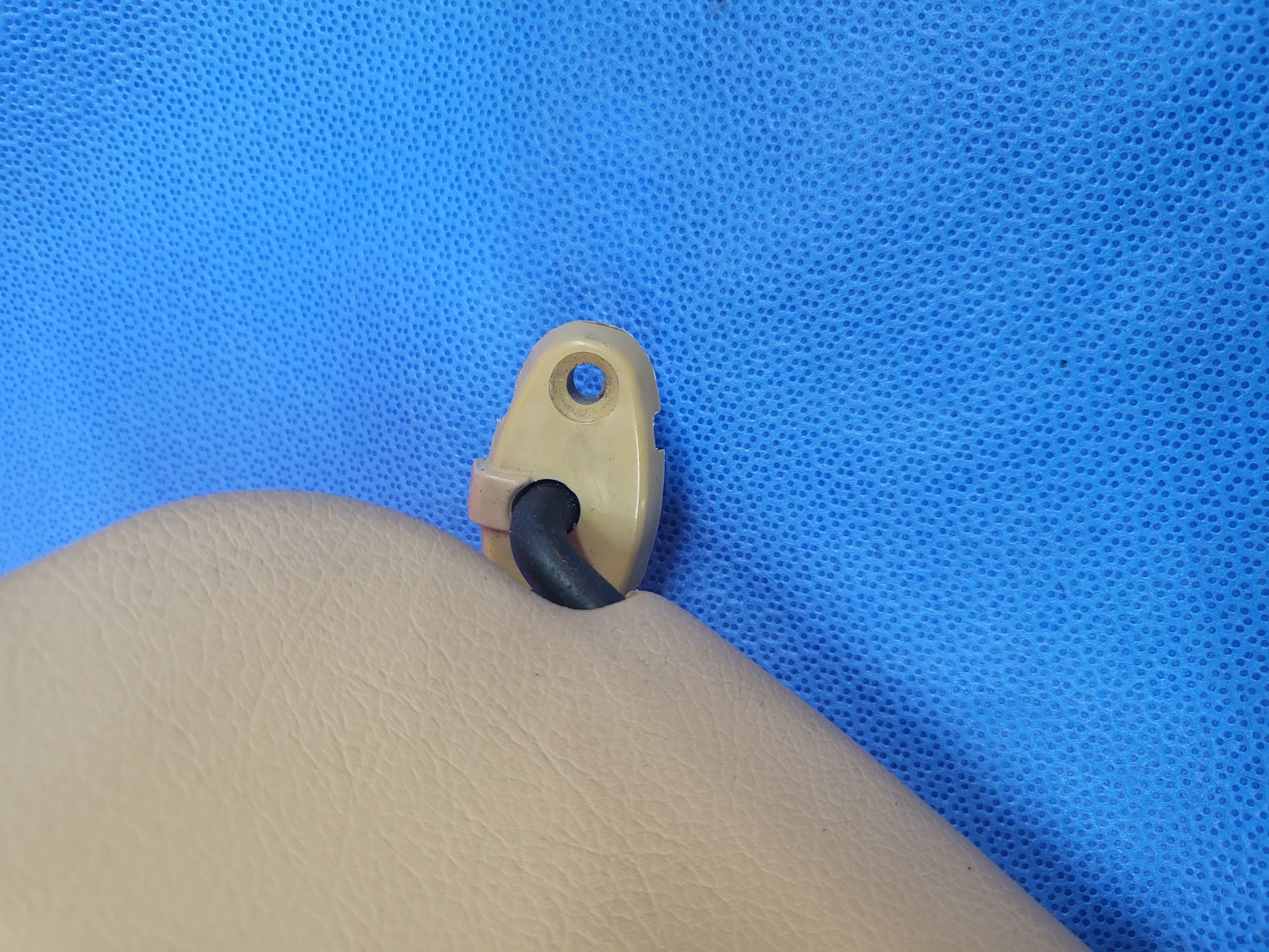 FD3S MAZDA RX7 TAN SUN VISOR PAIR LHD - DIRTY - RX7Parts