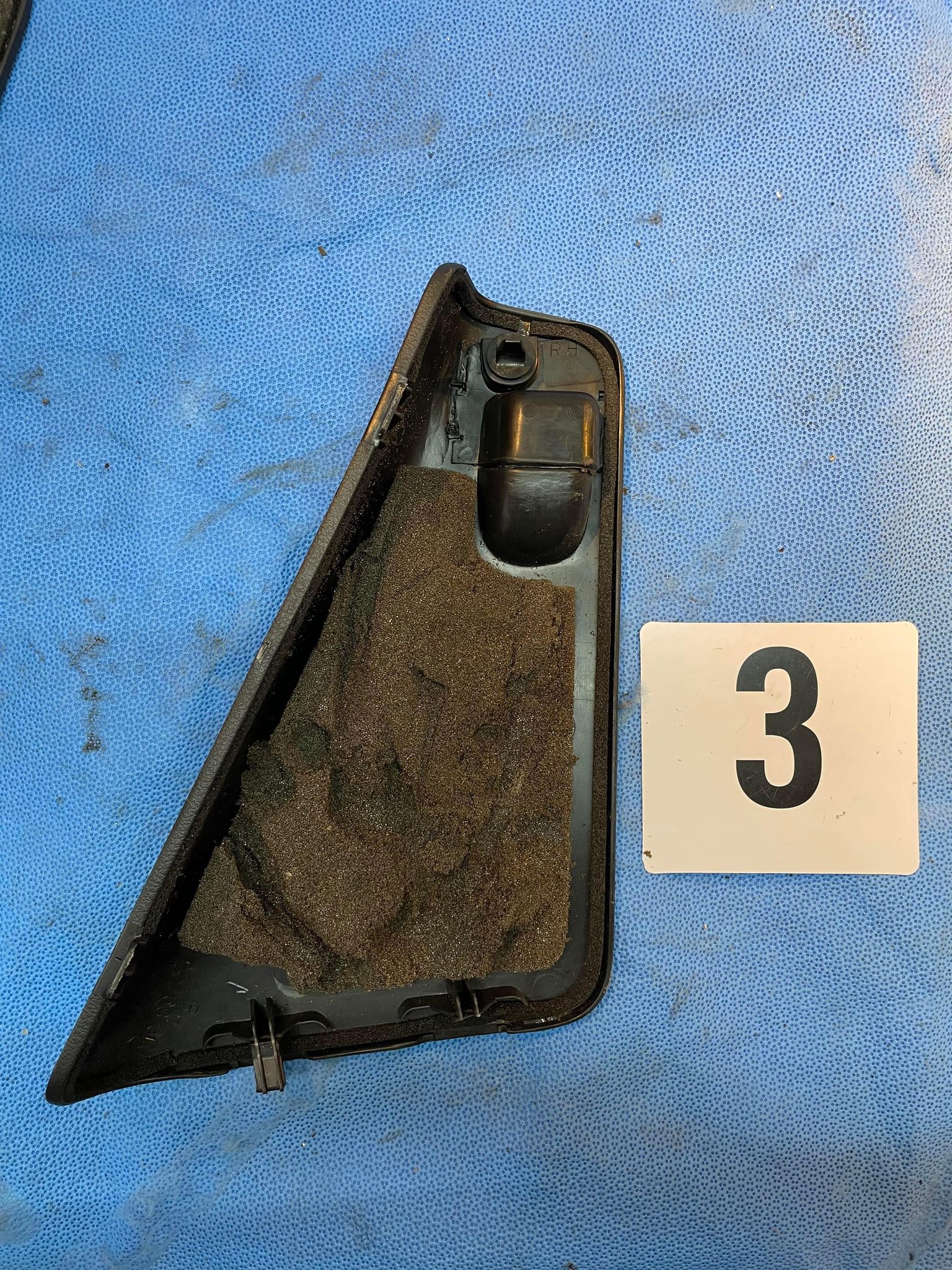 FD3S Right Side Rear hatch Jack Cover - RX7Parts