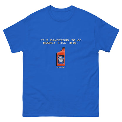 It's dangerous to go alone! Retro Premix T-Shirt