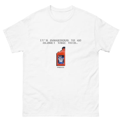 It's dangerous to go alone! Retro Premix T-Shirt